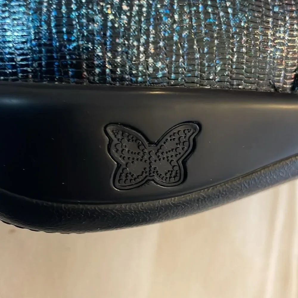ALEGRIA LIGHTWEIGHT KELI MULTICOLOR SHIMMERY SHOES.  A LITTLE BLING!  NE…